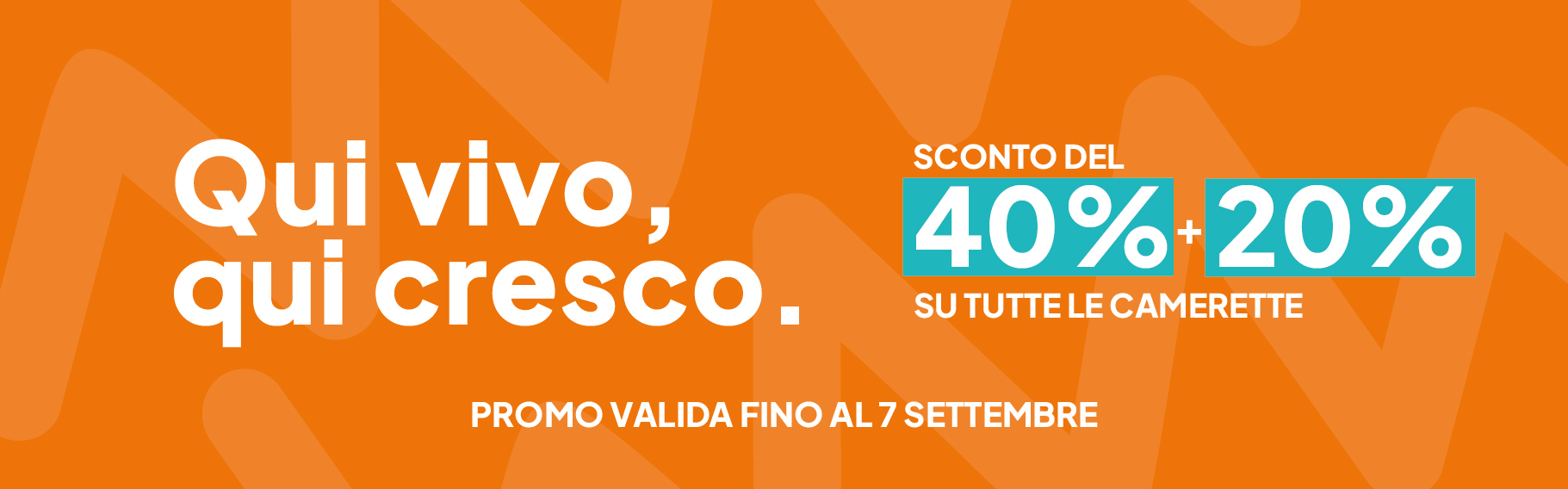 Promo Mami Sconto 40 + 20 su tutte le camerette