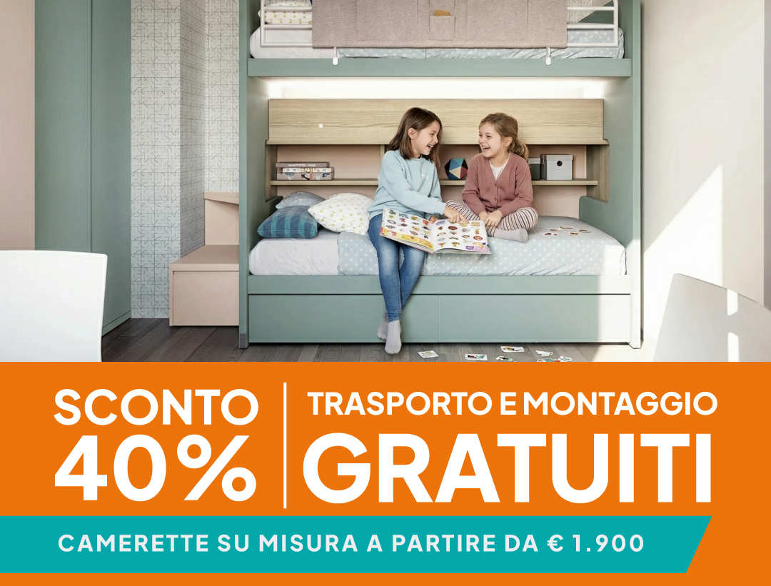 Trasporto e montaggio gratuiti